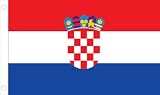Allied Flag Outdoor Nylon Croatia Country Flag, 3-Foot by 5-Foot