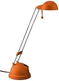 orange farbene Schreibtischleuchte Salsa, G08048/77 Brilliant