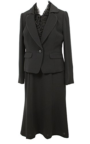 (京都スタイル) kyoto style ブラックフォーマル 3点セット 喪服 パンツスーツ