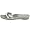 Taryn By Taryn Rose Women's Emotion Slide,Silver,10 M US