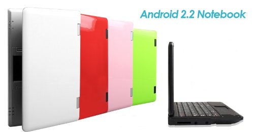 Buy NEW 4Gb White 7 inch Mini Laptop Netbook. Android 2.2. Latest Software. Latest build.