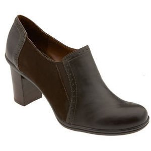 Naturalizer Klipper Leather Bootie Oxford Brown)