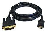 3M Gold Plated HDMI to DVI Monitor Display Cable Lead, Premium Quality