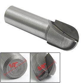 Wood 1/2" Shank 5/8" Cutting Diameter Round Nose Bit
