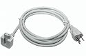 Apple Mac Ac Power Adapter US Extension Wall Cord for MacBook PowerBook iBook iPhone iPod "Brick" Adapters; P/N M8482 A1036 A1021 A1184 A1172 A1003 922-7097 922-5863