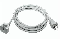 Apple Mac Ac Power Adapter US Extension Wall Cord