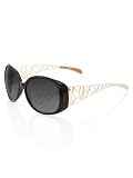 Guess - GUESS Oversized Flower Sunglasses, BLACK