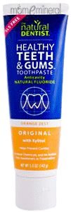 Healthy Teeth & Gums, Anticavity Fluoride Toothpaste, Orange Zest, 5.0 oz (142 g) by Natural Dentist
