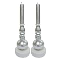 Marcel Wanders for Target&reg; Silver Candle Tapers - Set of 2