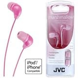 JVC HA-FX34-PE - In Ear Marshmallow Headphones - Pink Electronics from JVC