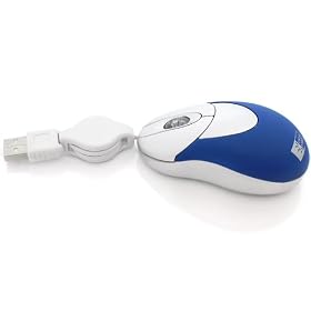 Travel Size Optical Mouse for Gateway LT2001 / LT2021 / LT1001 Netbooks and Gateway 3520GZ 3522GZ 3525GB 3545GZ 3550GH 3550GZ 3610GZ 4012GZ Notebooks ***Includes Free Microfiber Cleaning Cloth***