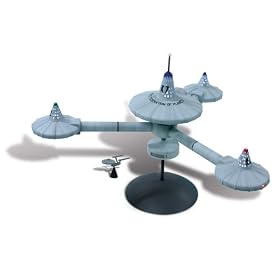 Star Trek K-7 Space Station plastic model kit