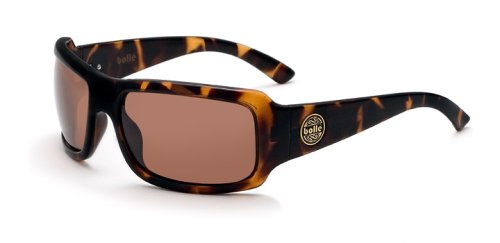 Click here to buy Bolle Fusion Slap Sunglasses (Dark Tortoise Polarized Sandstone) by Bolle.