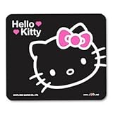 Sanrio HELLO KITTY Mousepad Mouse Pad Mat ( Black )