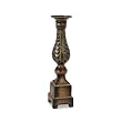 20" Elegant and Ornate Open Frame Pillar Candle Holder