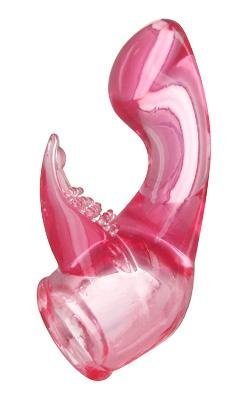 Wand Essentials Pink Tulip Vibrating Wand Attachment by Xr LLC - Import It  All
