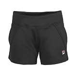 Fila Girl's Knit Short, Size Extra Small, Color Black