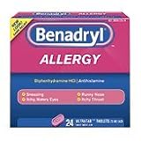 Benadryl Allergy, 25 mg, Ultratab Tablets, 24 ct.