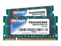 PATRIOT 4GB 2x2GB Kit DDR2 667MHz