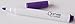 Cestari Purple Liquid Chalk Pen - 2mm Skinny Tip for Writing and Drawing on Glass, Mirrors, Stainless Steel, Ceramic, Vinyl Chalkboards, and Crafts - Erasable Purple Chalk Paint Pen