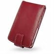 Leather Case for Motorola Q - Flip Type (Red)