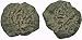 Judaea, Antoninus Felix, Roman Procurator under Claudius, 52 - 60 A.D.; Bronze Prutah