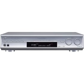 JVC RX-D205S 7.1-Channel Home Theater Receiver with USB PC Link and Game Mode, Silver