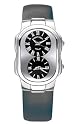 Philip Stein Large Case Mens Quartz Stainless Steel #2-G-CB-IB