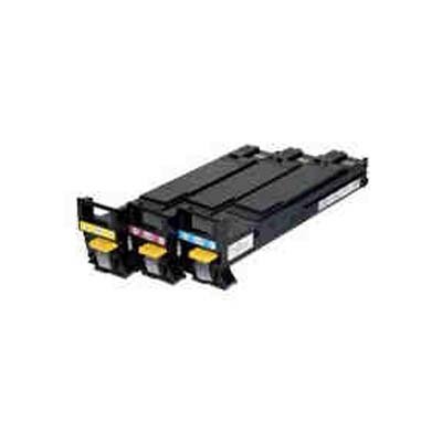 KONICA MINOLTA TONER VALUE KIT HIGH CAP MC 5550/5570 Cyan Magenta Yellow- 12,000 prints