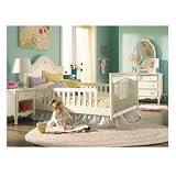 Ma Marie Pair Safety Rails for Transition Bed -Antique White