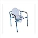 Drive Medical Designer Series Aluminum Folding Commode with Commode Bucket and Splash Guard 11149RB-