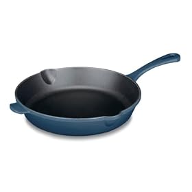 Buy Cuisinart Chef's Classic Enameled Cast Iron 10-Inch Round Fry Pan, Provencal Blue