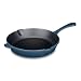 Cuisinart Chef's Classic Enameled Cast Iron 10-Inch Round Fry Pan, Provencal Blue