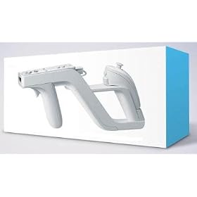Zapper Light Gun for Nintendo Wii (Links Remote / Nunchuk for Shooting Games)