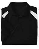 Harriton 4 oz. Polytech Colorblock Polo Golf Shirt M318