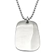 Men's New 2 Tone Dog Tag Chain In 24 Inches Necklace By Steelx