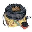 Classic Accessories Dog Travel Food and Water Bowl, Safety Orange