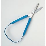 Westcott Lightweight Kids Loop Handle Self-Opening Scissors, Blunt, 8-Inch, Blue (10239)