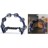 Stagg TAB-2 Cutaway 16 Jingle Tambourine, Blue