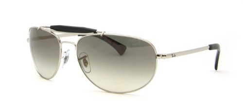 Ray Ban RB3423 Silver/Crystal Grey Gradient Sunglasses (RB3423-003-32-63-17-130)