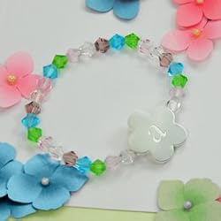 Personalized Keepsake Flower Girl Bracelet