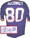 Phil McConkey Hand Signed Blue Giants Throwback Jersey