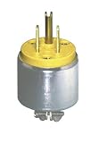Leviton 000-515PA-000 15 Amp Armored Plug Grounded 125 Volt