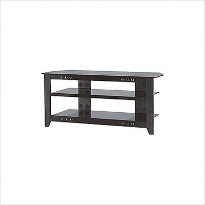 Sanus Systems NFV249-B1 Natural Furniture Series 49-Inch Wide 3-Shelf A/V Stand