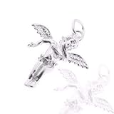 925 Sterling Silver Jewelry, Guardian Angel Charm, Adjustable Fit, Plus Free Special Gift Pouch 925 Sterling Silver Jewelry, Guardian Angel Charm, Adjustable Fit, Plus Free Special Gift Pouch