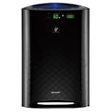 SHARP プラズマクラスター搭載 加湿空気清浄機 600mL/hタイプ ブラック系 KC-A70-B