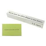 You're Never Too Old to Dream A New Dream Pewter Paperweight