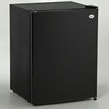 New Avanti 2.4 Cu Ft Refrigerator Black Ob 2 Liter Bottle Storage Full Rang ....