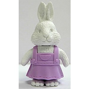 White Rabbit in Purple Eraser