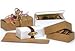 Set of 10 - 1/2 Pound Gloss White Candy Wedding Party Favor Boxes 5.5 Inch x 2.75 Inch x 1.75 Inch